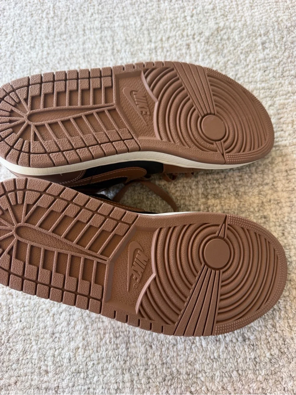 Air Jordan 1 Low Archaeo Brown Black Sail Sneakers | Women’s 8.5 | NEW